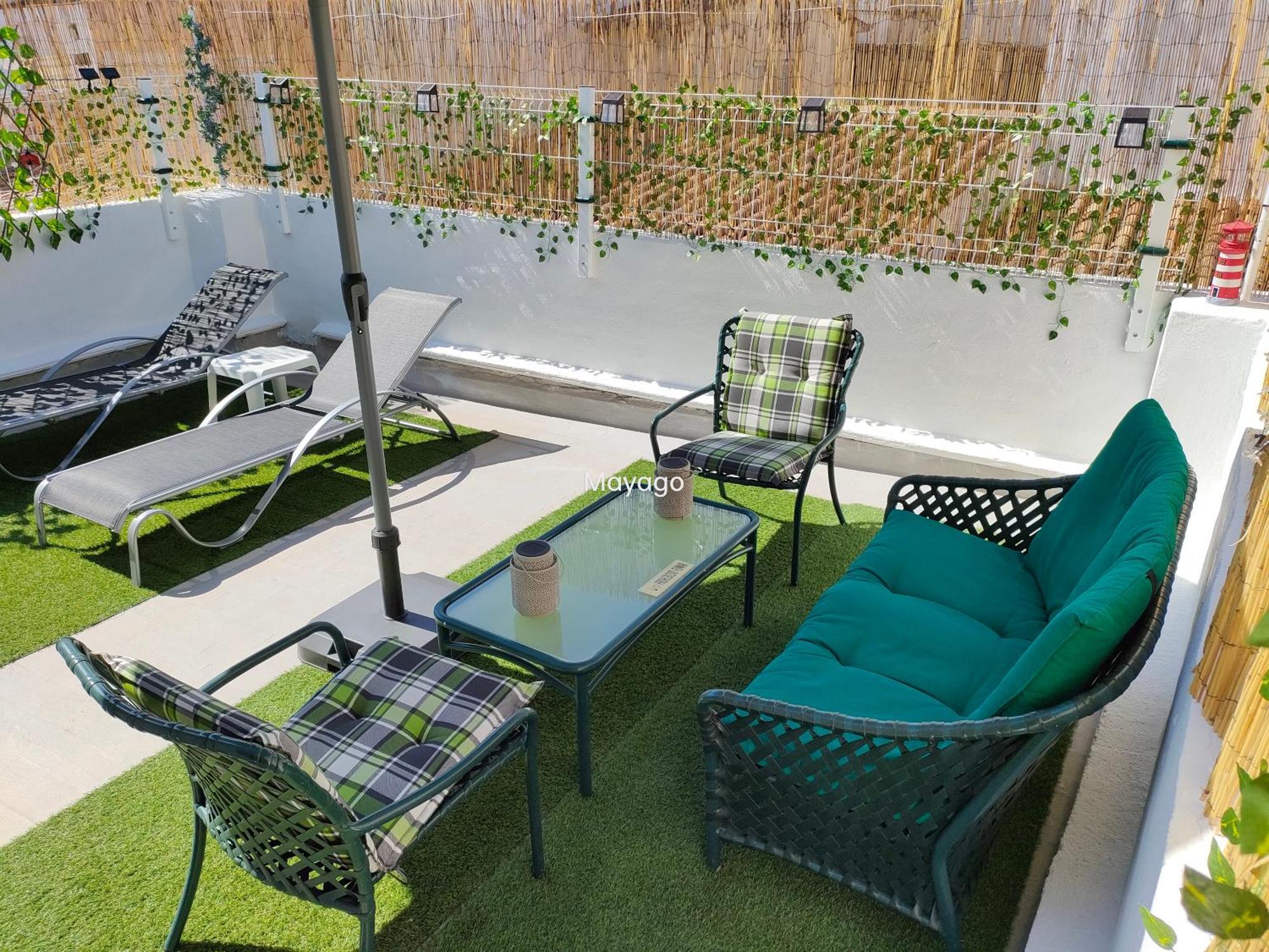 Casa Mayago, Terraza Y Solarium Pego Exterior foto